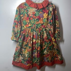 Vintage Girls Dress USA Made sz 8